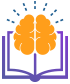 brain in book icon